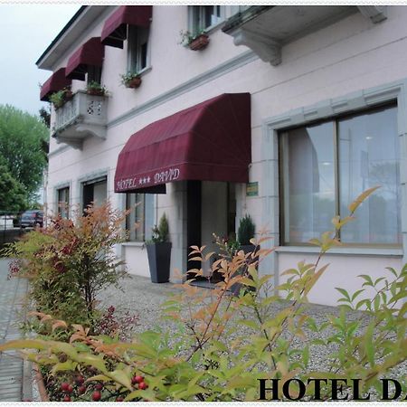 Hotel David Sesto Calende Bagian luar foto